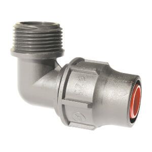 ΓΩΝΙΑ ΡΑΚΟΡ LOCK ΑΡΣ. Φ32 Χ 3/4"