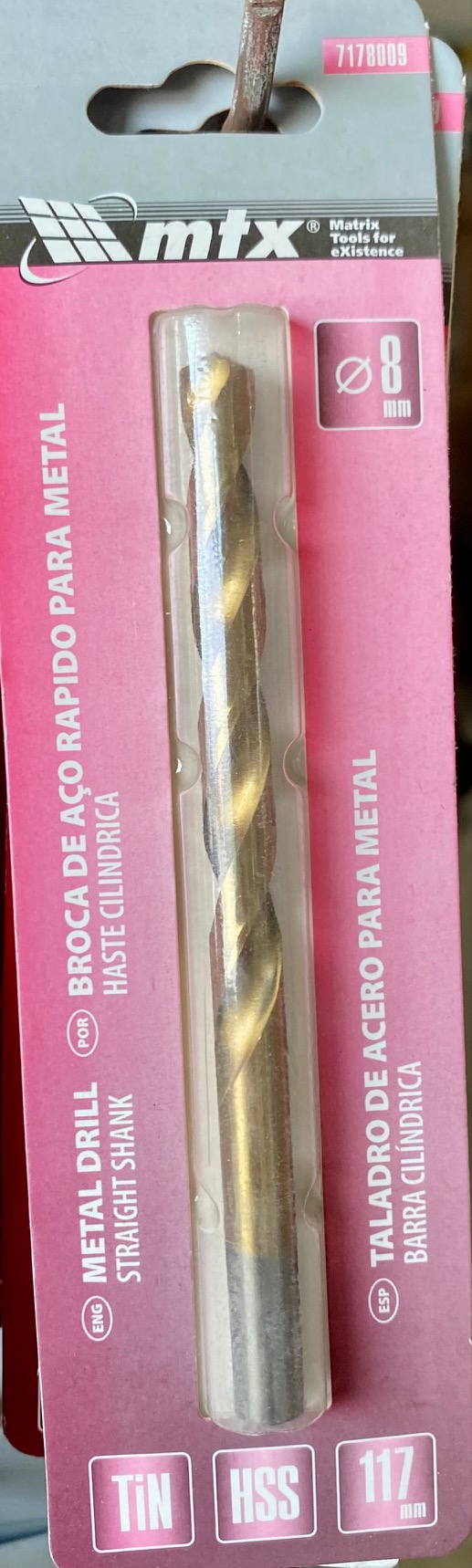 ΤΡΥΠΑΝΙ ΑΕΡΟΣ ΤΙΤΑΝΙΟΥ 8 ΜΤΧ 7178009